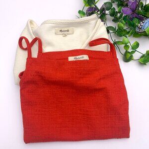 Madewell 2 Piece Top and Tank Bundle Size Medium